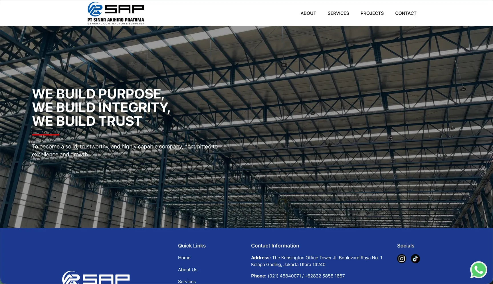 Portfolio PT Sinar Akihiro Pratama